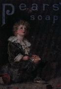 reklamtavla for pears pears soap med bubblor, Sir John Everett Millais